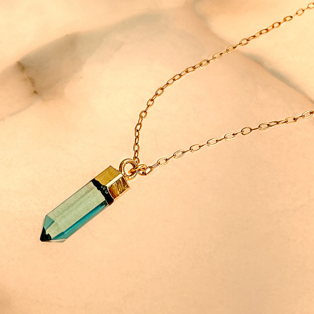 Siren's Song Aqua Necklace