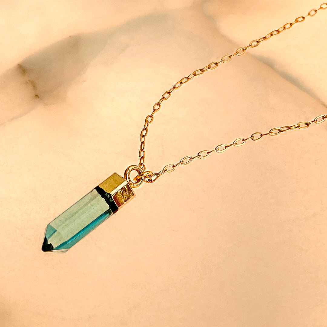 Siren's Song Aqua Necklace