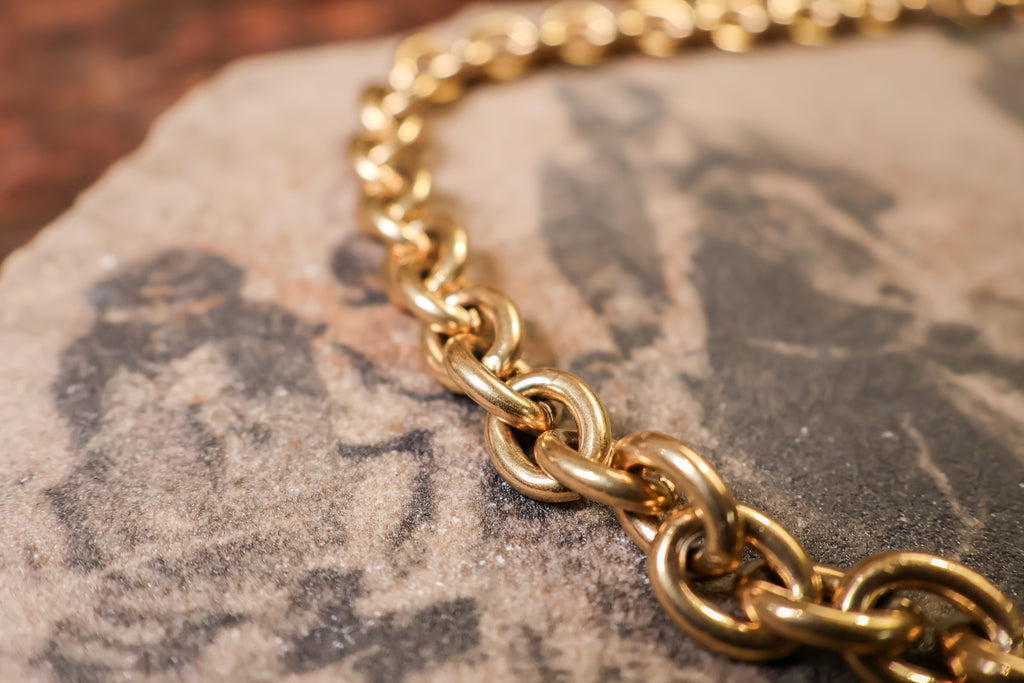 Gold Horse Bit Choker