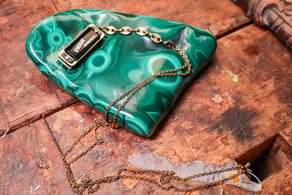 Mini Harmonica Chain Necklace