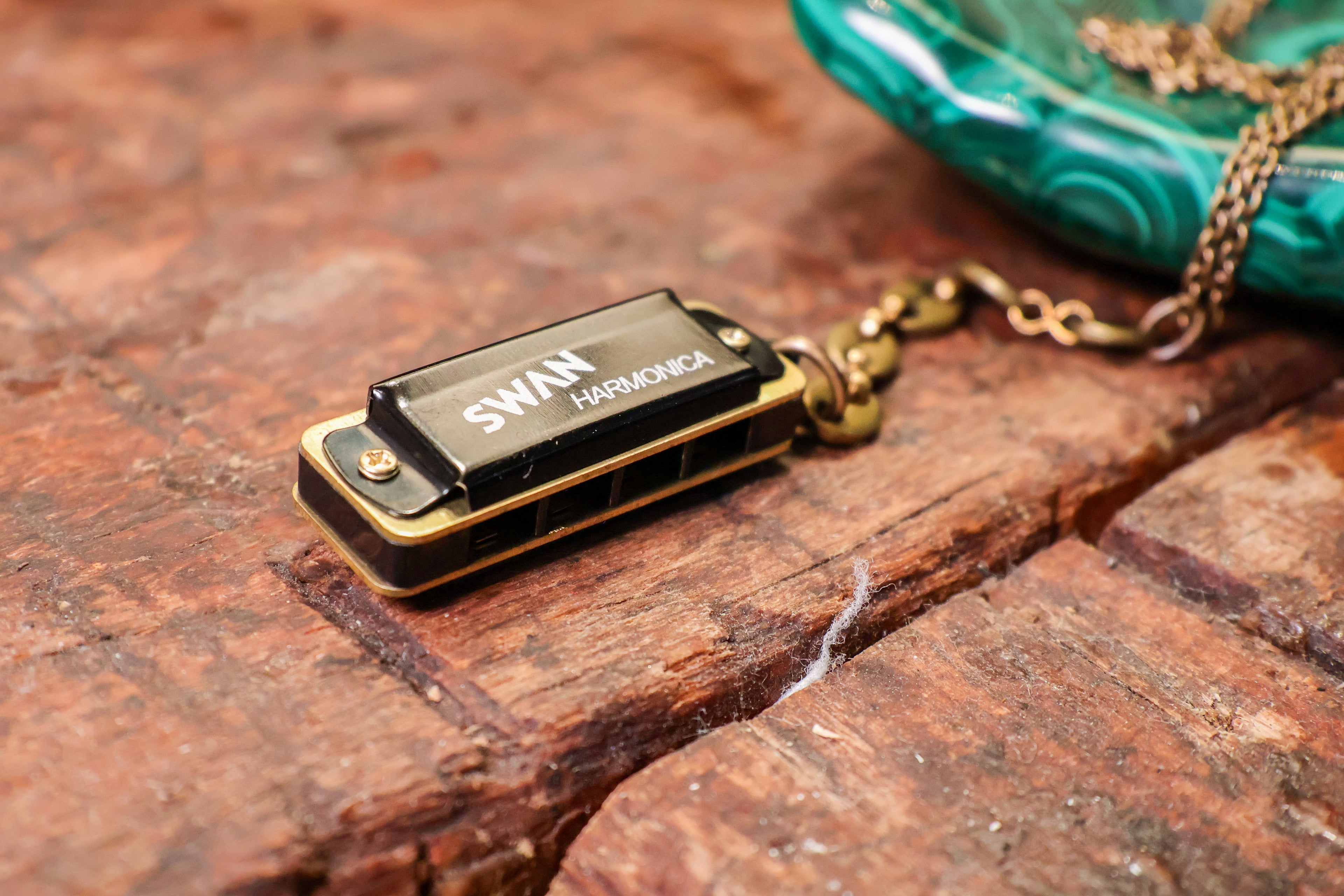 Mini Harmonica Chain Necklace