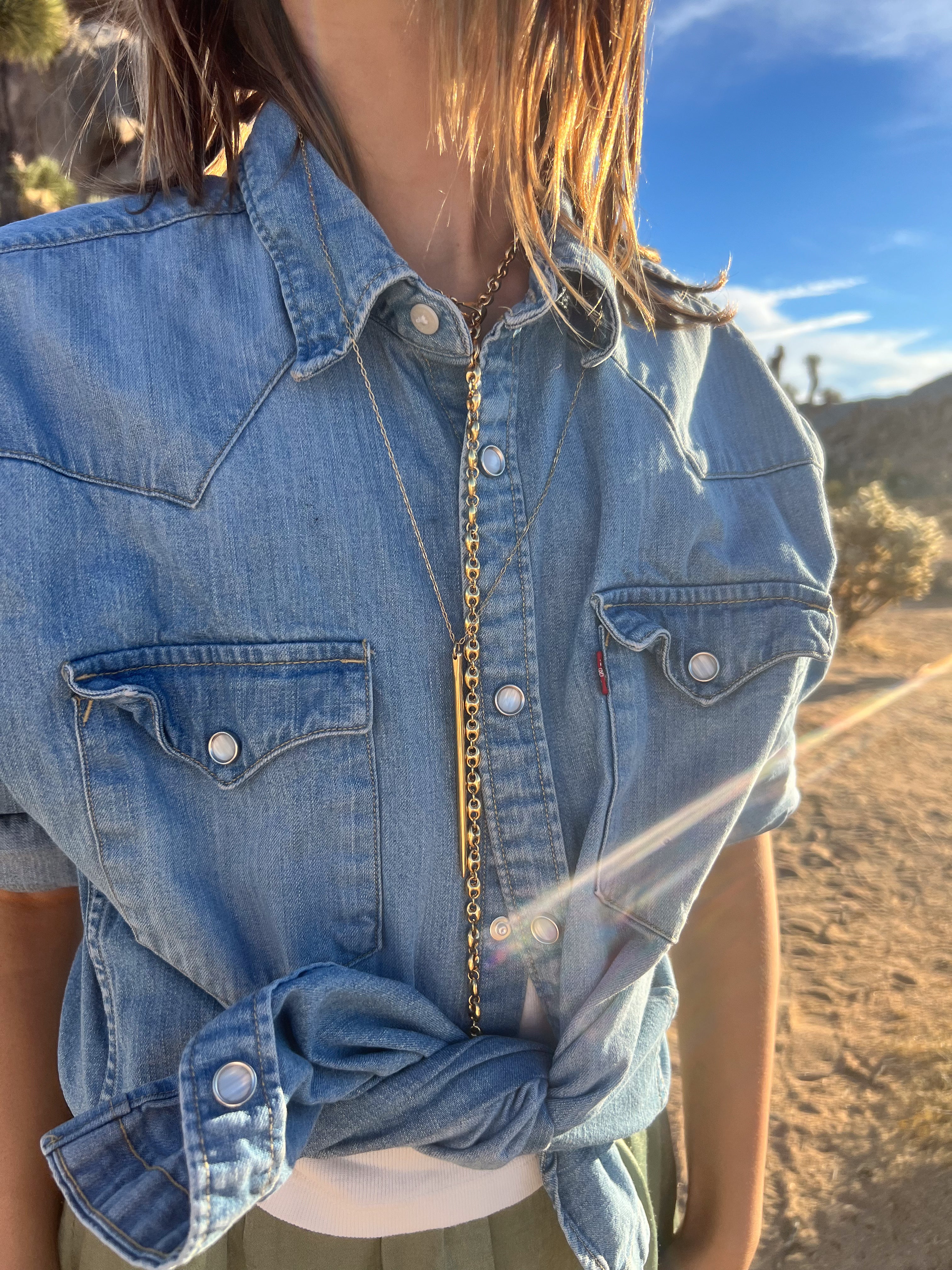 Nice Dagger Necklace