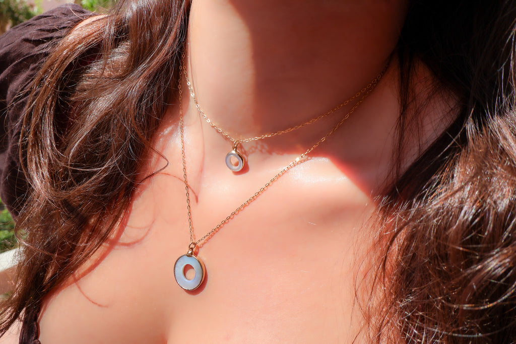 Baby Pearl Aura Necklace