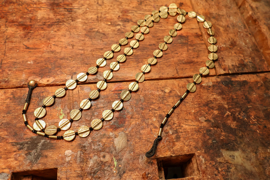 Long Coin Necklace