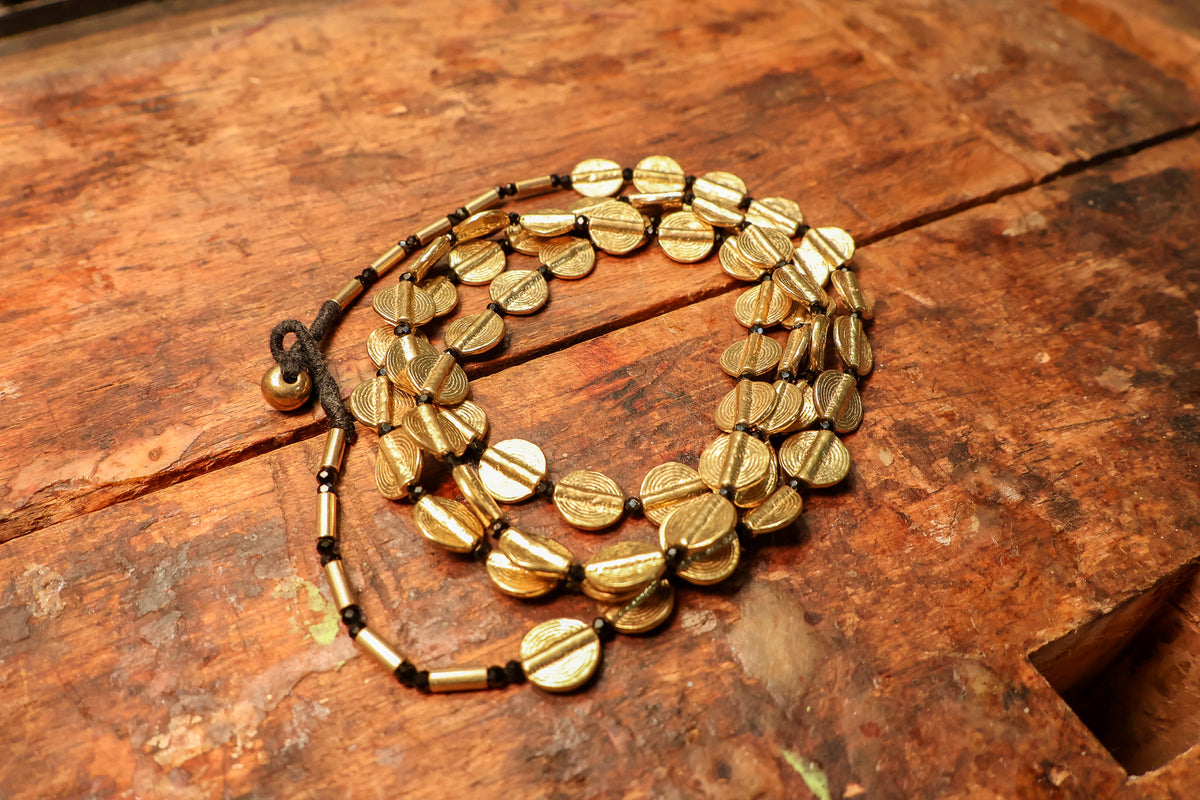 Long Coin Necklace