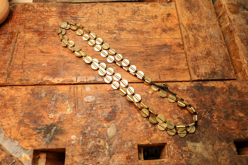 Long Coin Necklace