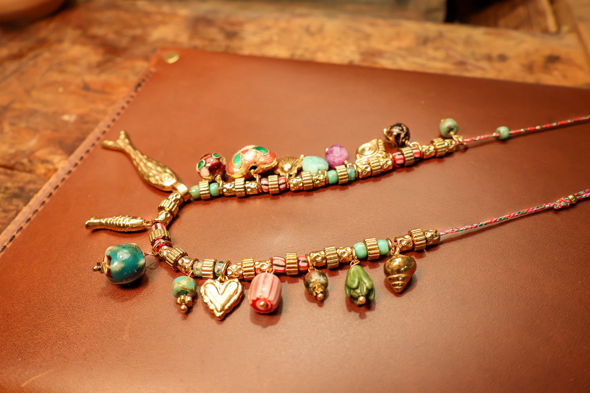 Fish & Charms Necklace