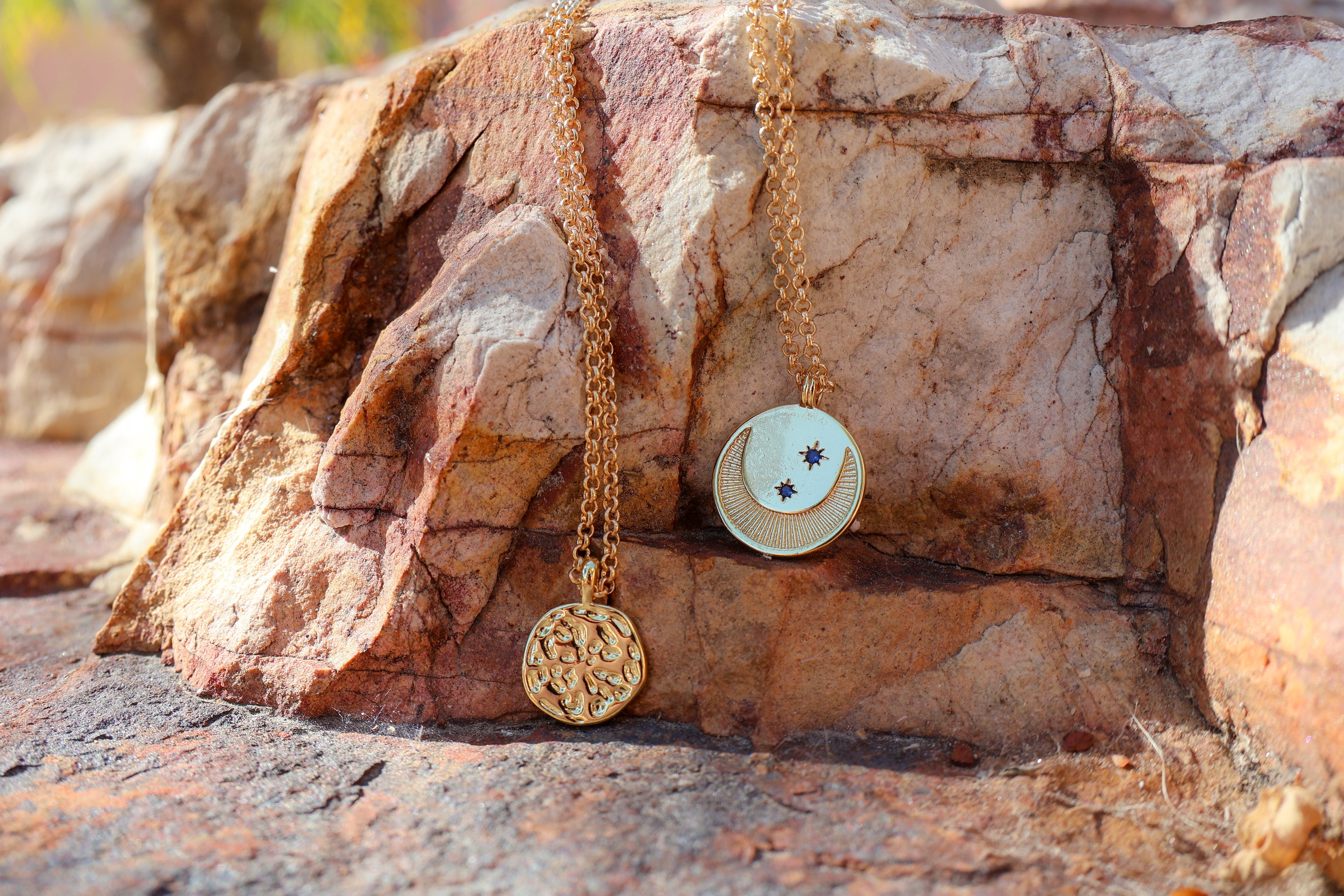 Once in a Blue Moon Necklace
