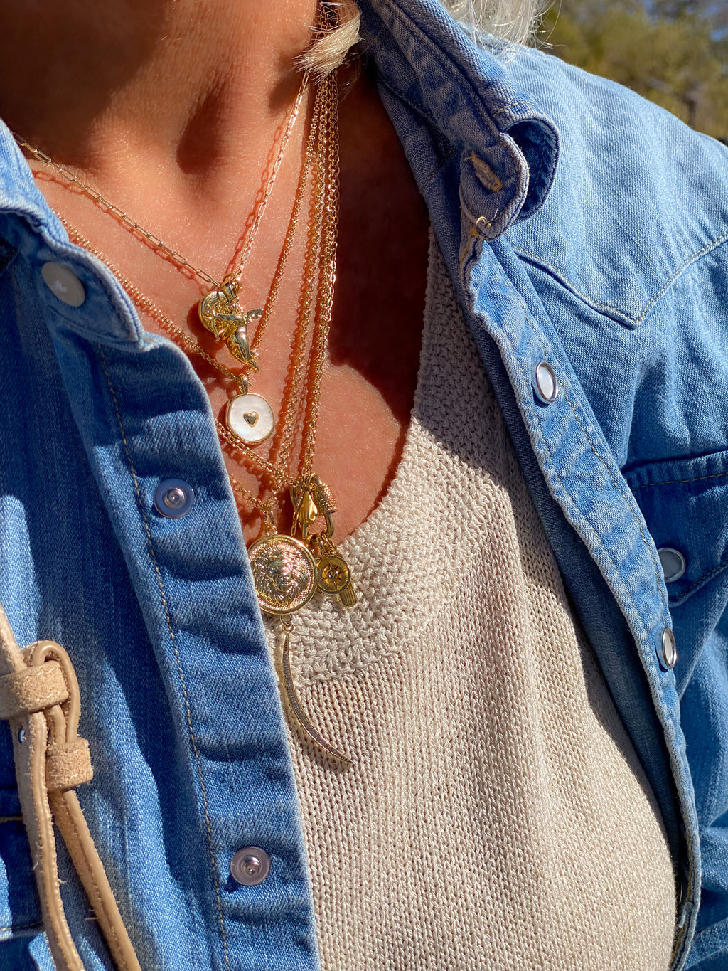 Love Struck Angel Necklace