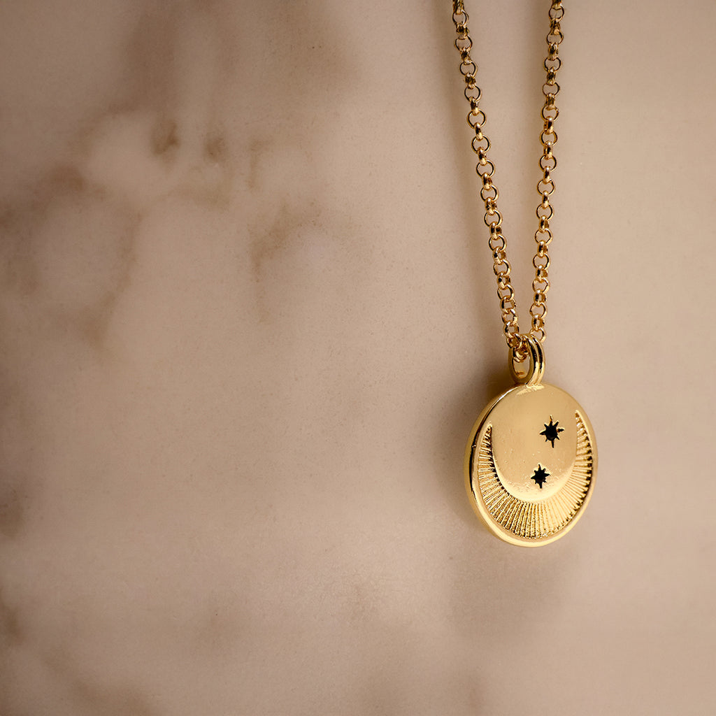 Once in a Blue Moon Necklace
