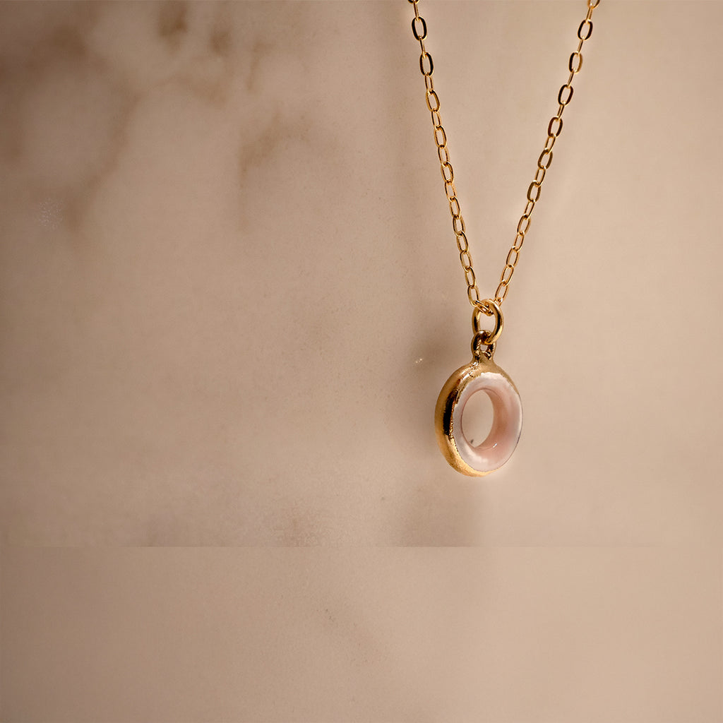 Baby Pearl Aura Necklace