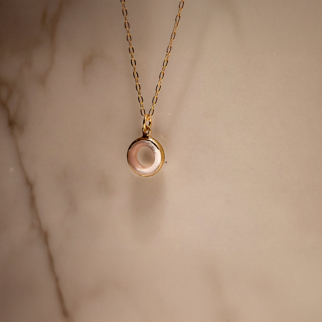 Baby Pearl Aura Necklace
