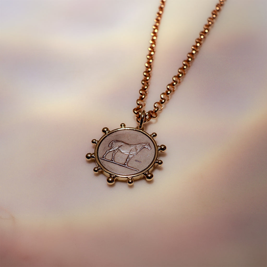 Chic Cheval Chain Medallion